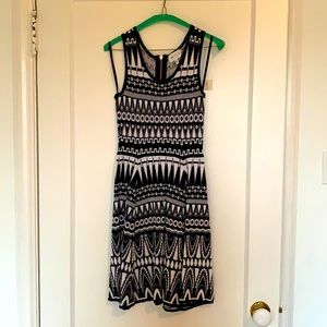 Milly geometric mini dress